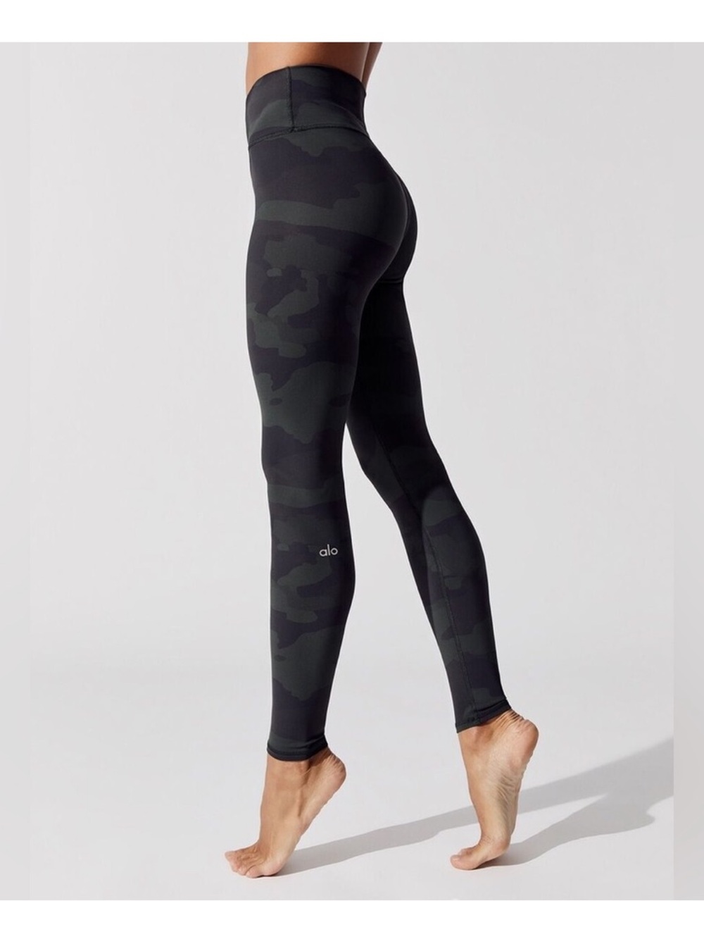 Alo Yoga High-Waist Camo Vapor Legging Hunter Camouflage